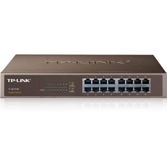 TP-Link 16-Port Gigabit Desktop/Rackmount Switch TL-SG1016D v8