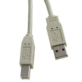Roline USB 2.0 Cable Type A M - Type B M 3m Beige S3103-100