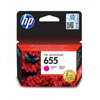 HP Ink 655 Magenta CZ111AE - 600 Pgs