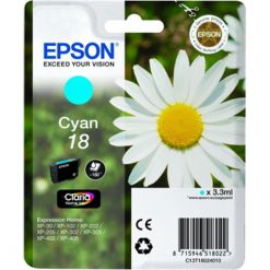 Epson T180240 Claria Cyan Ink - C13T18024010