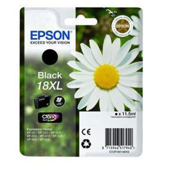 Epson T181140 XL Black Ink - C13T18114010