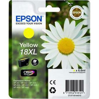 Epson T181440 XL Yellow Ink - C13T18144010