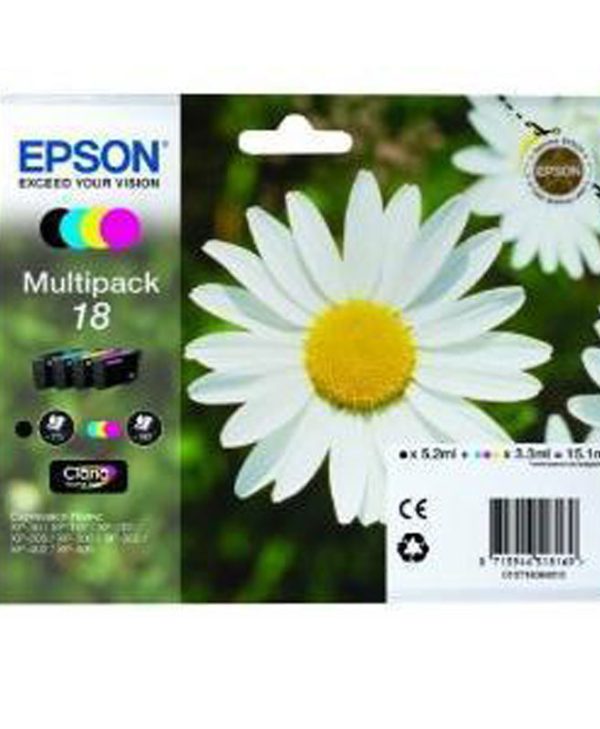 Epson  T18164010 XL MultiPack 4 Ink - C13T18164010