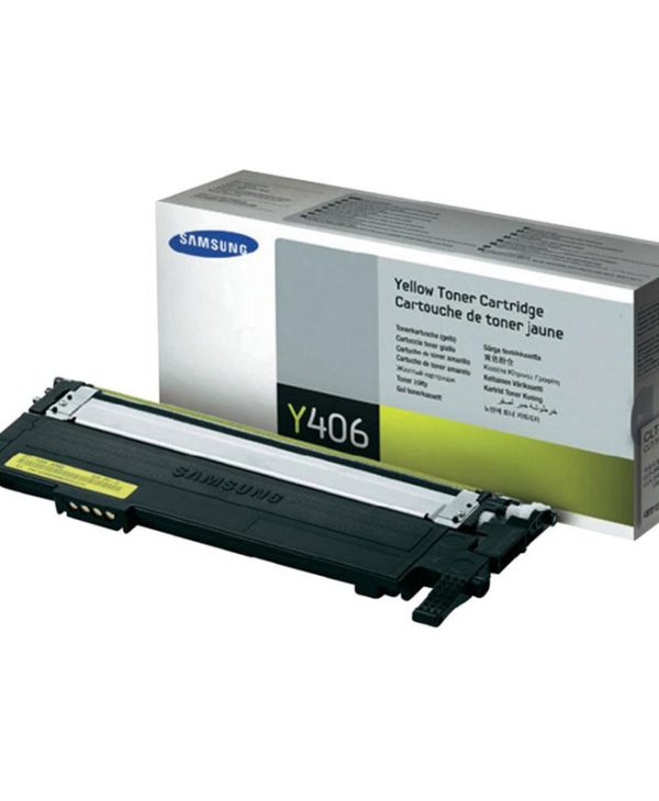 Samsung Toner Laser CLT-Y406S Yellow 1K Pgs