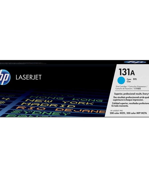 HP 131Α Cyan LaserJet Toner 1.8K Pgs CF211Α