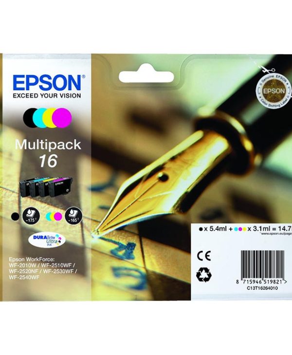 Epson Ink 16 Multipack T162640