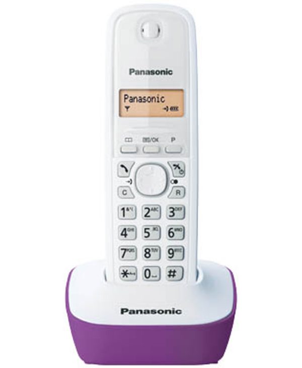 Panasonic Ασύρματο Τηλέφωνο Ροζ KX-TG1611GRF