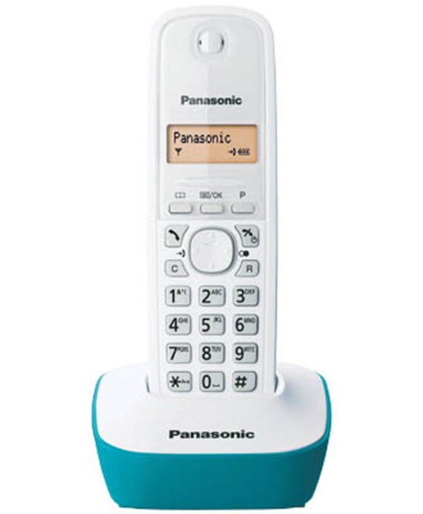 Panasonic Ασύρματο Τηλέφωνο Γαλάζιο KX-TG1611GRC