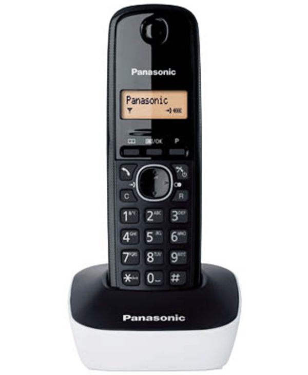 Panasonic Ασύρματο Τηλέφωνο Λευκό KX-TG1611GRW