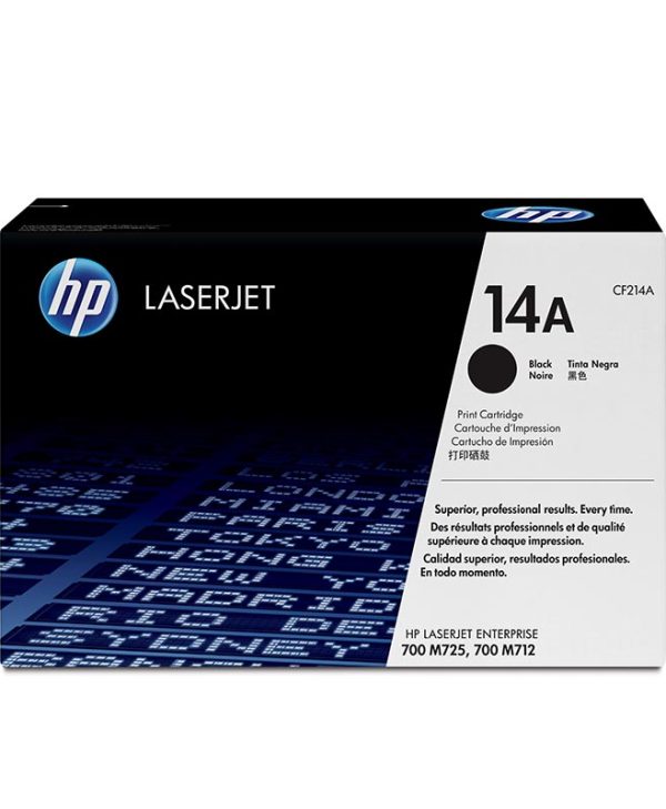 HP 14Α Black LaserJet Toner Cartridge (10K) CF214Α