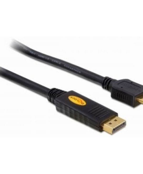 DeLock Display Port - HDMI M/M 3m Black 82435