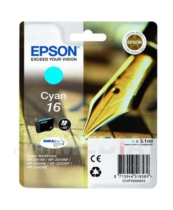 Epson Ink T16224010 Cyan