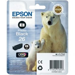 Epson Ink T261140 Photo Black