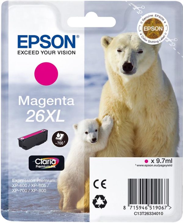 Epson Ink T263340 XL Magenta