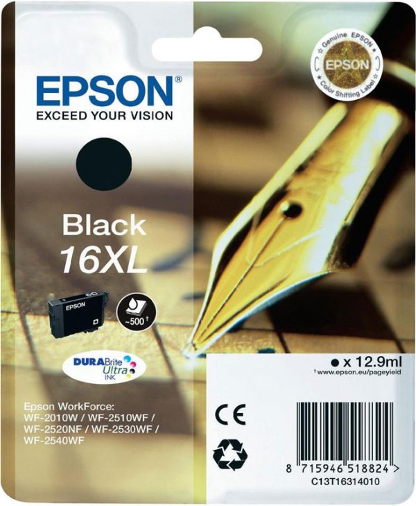 Epson Ink T163140 XL Black