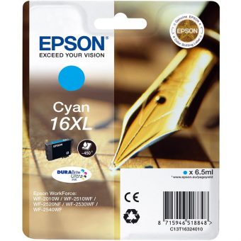 Epson Ink T163240 XL Cyan