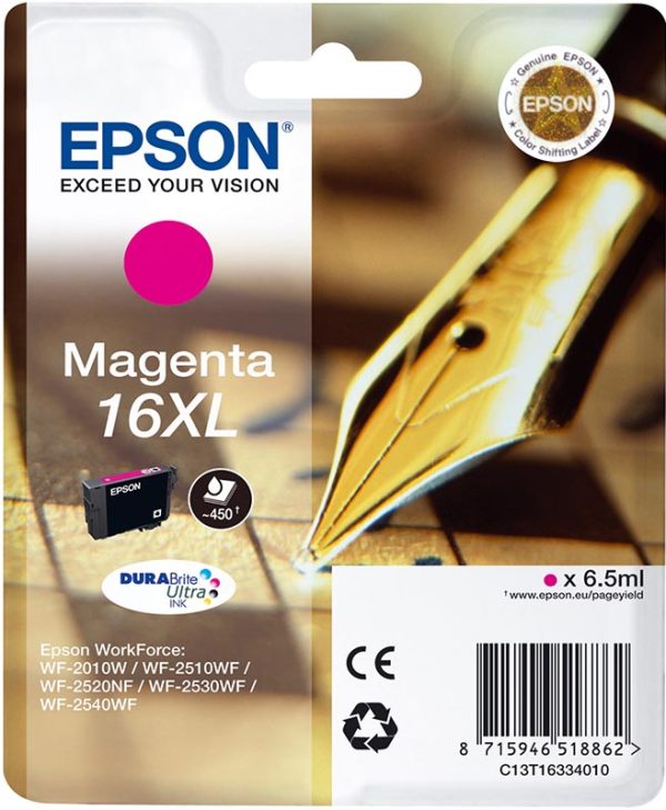 Epson Ink T163340 XL Magenta