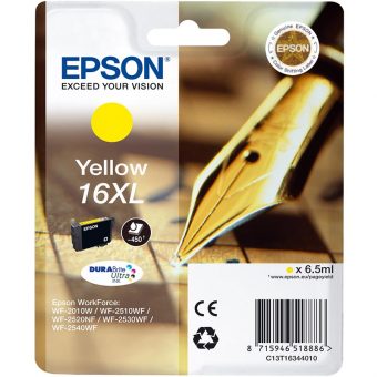 Epson Ink T163440 XL Yellow