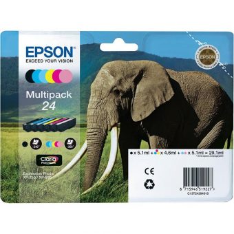 Epson Multipack 6-Colours 24 Claria Photo HD Ink C13T24284011