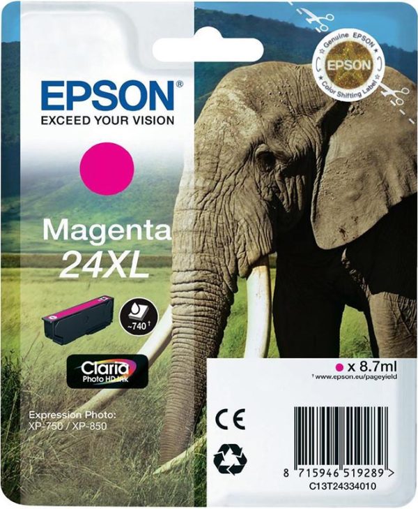 Epson Ink T243340 XL Magenta C13T24334010