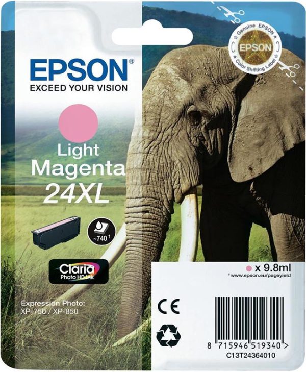 Epson Ink T243640 XL Light Magenta C13T24364010