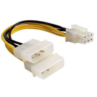 DeLock Power Cable for PCI Express Card 0.15m 82315