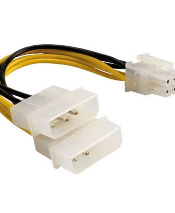 DeLock Power Cable for PCI Express Card 0.15m 82315