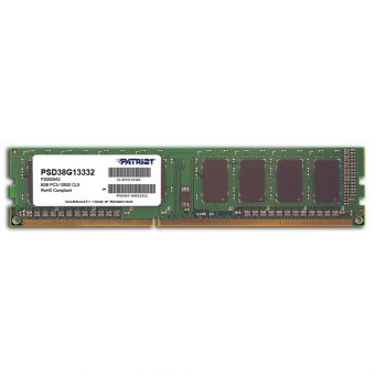 Patriot 8GB DDR3 1333MHz (PC3-10600) PSD38G13332