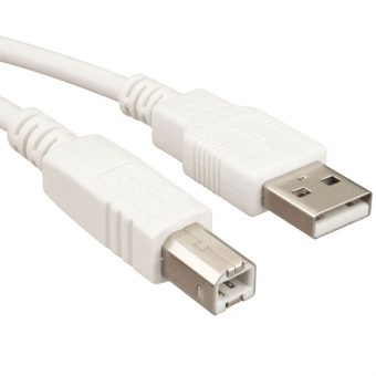 Roline USB 2.0 Cable Type A M - Type B M 1.8m Beige S3102-250
