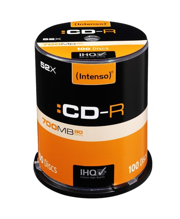 Intenso CD-R 700MB 52x Speed 1001126