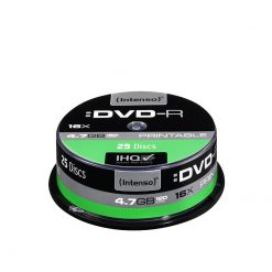 Intenso DVD-R 4,7GB 16x Speed Printable 4801154