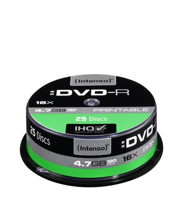 Intenso DVD-R 4,7GB 16x Speed Printable 4801154