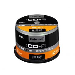 Intenso CD-R 700MB 52x Speed Printable 1801125