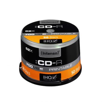 Intenso CD-R 700MB 52x Speed Printable 1801125