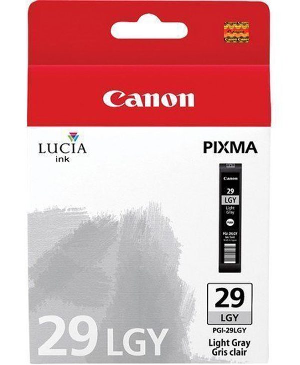 Canon PGI-29LGY Ink Light Grey 352Pgs 4872B001