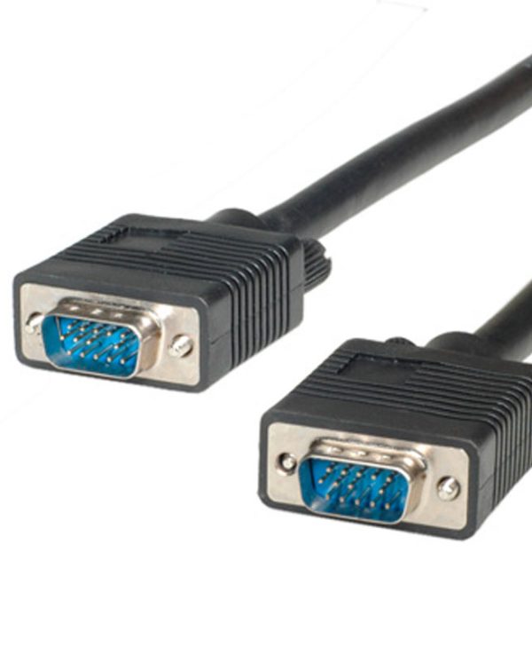 Roline VGA M/M 10m Black S3605-5