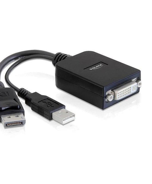 DeLock DisplayPort - DVI M/F Adapter 61855