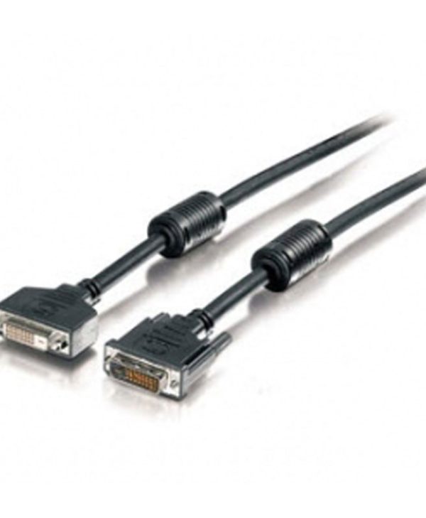 Equip DVI M/F 3m Black 118973
