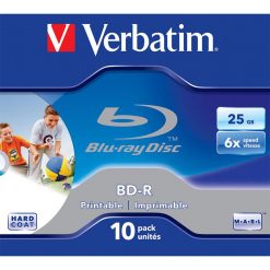 Verbatim BD-R SL 25GB 6x Printable 10 Pack Jewel Case 43713 - Image 3