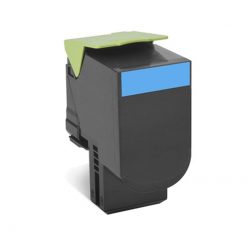 Lexmark 802HC Toner Cyan 3K Pgs 80C2HC0