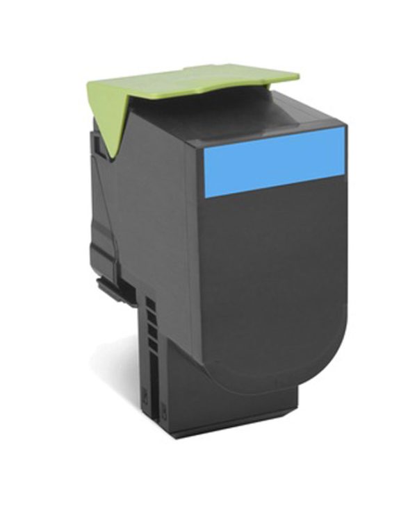 Lexmark 802HC Toner Cyan 3K Pgs 80C2HC0