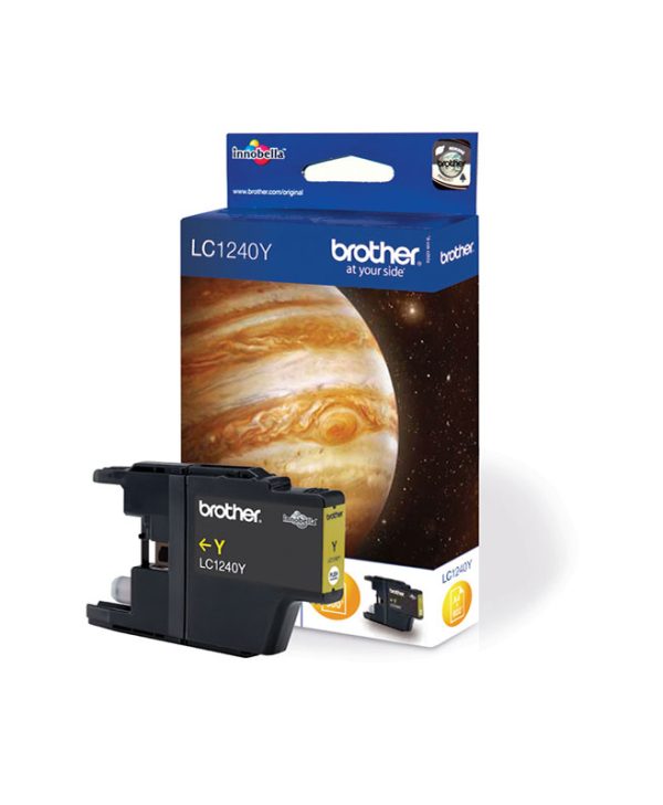 Brother Ink Yellow 600Pgs LC-1240Y