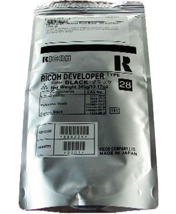 Ricoh Type 28 Developer Black 60K Pgs B1219645