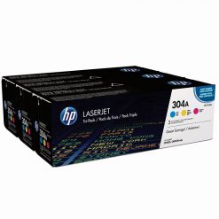HP 304A Tri-Pack Cyan/Magenta/Yellow 2.8K Pgs CF372AM