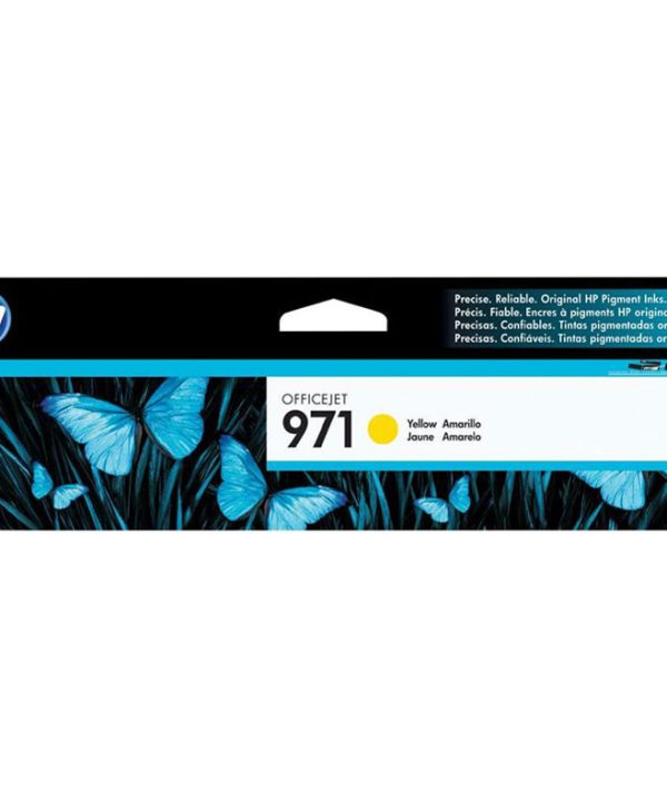 HP No 971 Ink Yellow 2.5K Pgs CN624AE