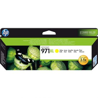HP No 971XL Ink Yellow 6.6K Pgs CN628AE