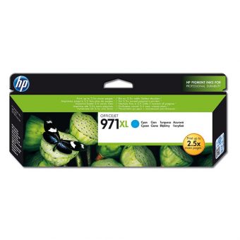 HP No 971XL Ink Cyan 6.6K Pgs CN626AE