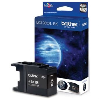 Brother LC-1280BK Black Ink 2.4K Pgs