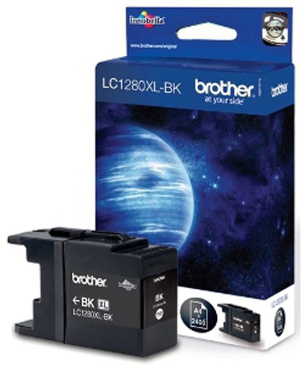 Brother LC-1280BK Black Ink 2.4K Pgs