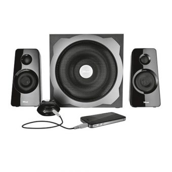 Trust Tytan 2.1 Subwoofer Speaker Set Black 19019